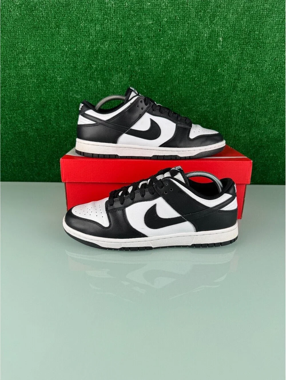 Size 9.5 - Nike Dunk Low Black White